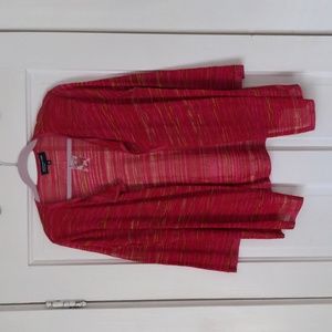 Pink Open Cardigan (New!)